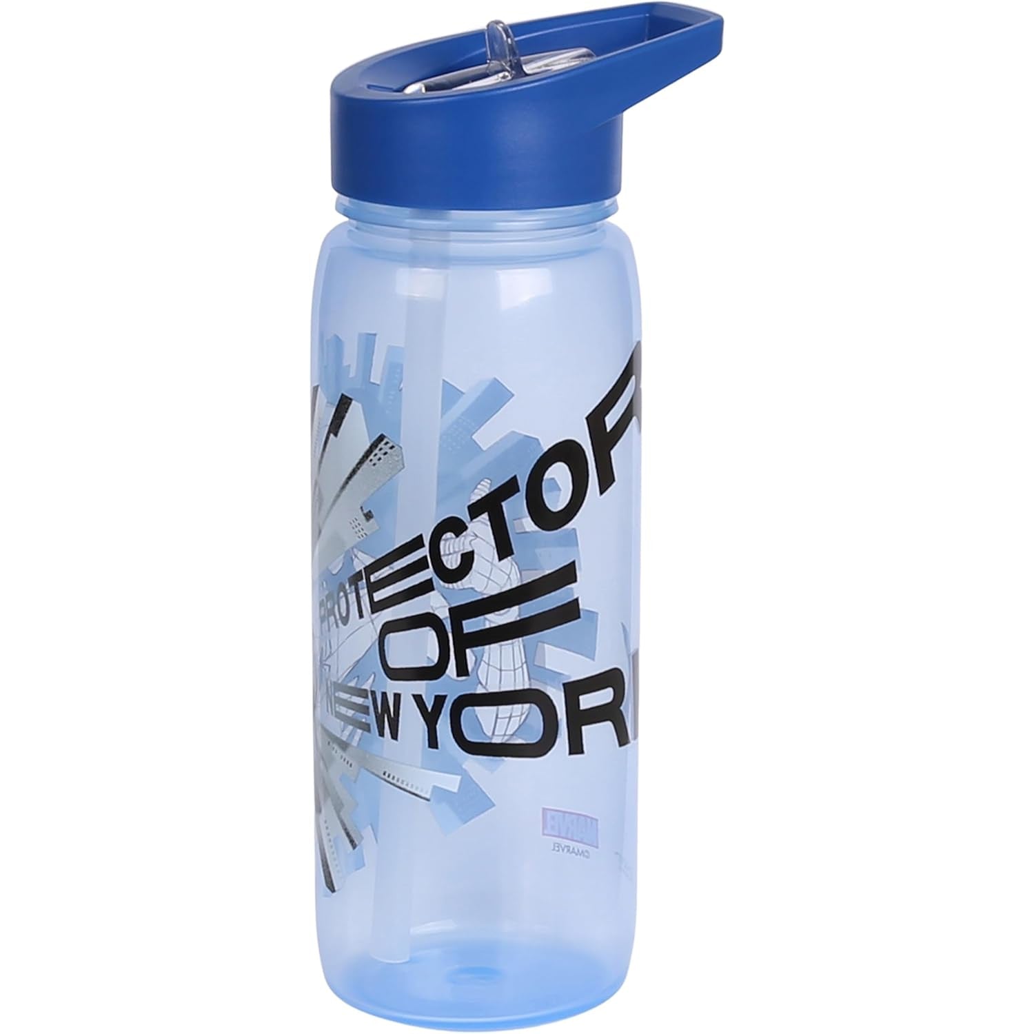 Botella cantimplora plástico Spiderman 600ml - Ideal Cole y Excursiones - agua