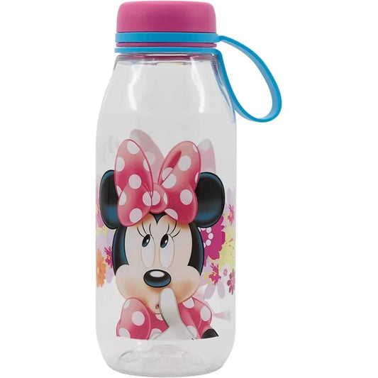 Botella MINNIE MOUSE plástico 460ml resfrescate