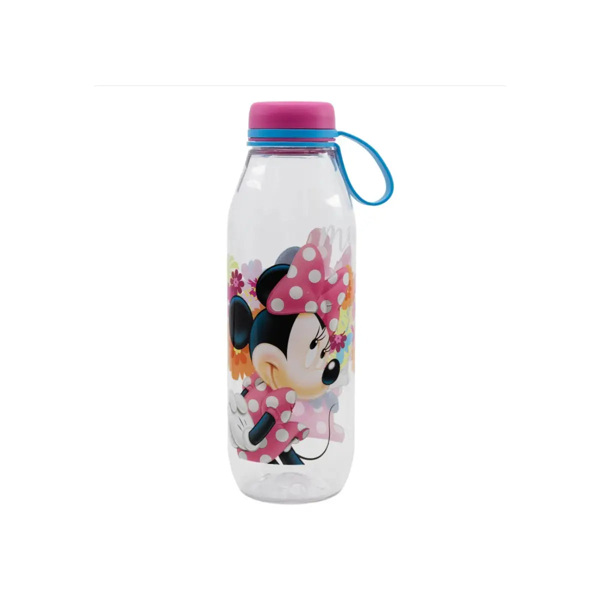 Botella MINNIE MOUSE plástico 650ml con colgador