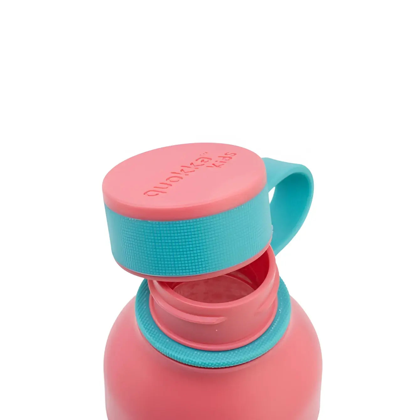 Botella plástico QUOKKA ICE KIDS FLOWERS con colgador 430ML
