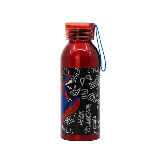 Botella SPIDERMAN aluminio con strap 510ML