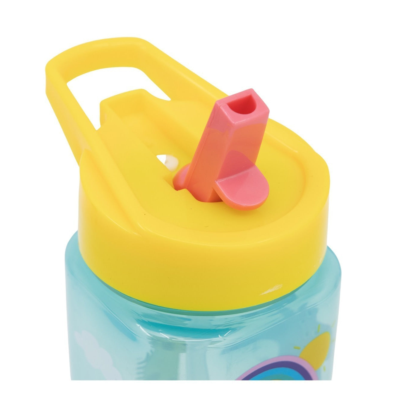 Botella square 510ml Peppa Pig con pajita