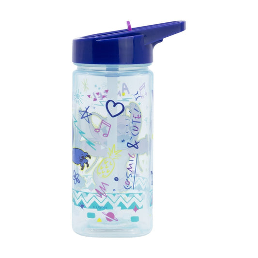 Botella square 510ml Stitch con pajita
