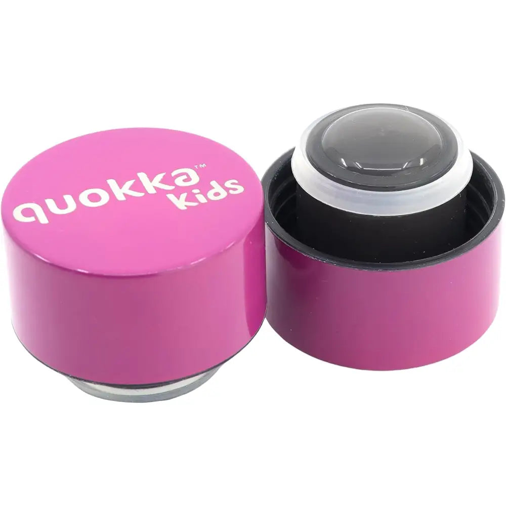 Botella térmica Quokka Kids Solid Flowers 330ml mantiene frío y calor para todo tipo de bebidas niños infantil acero