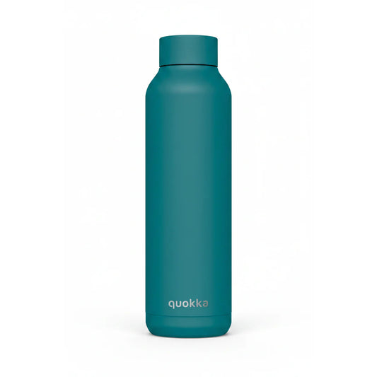 Botella térmica QUOKKA Midnight Green 630ml acero inoxidable boca ancha