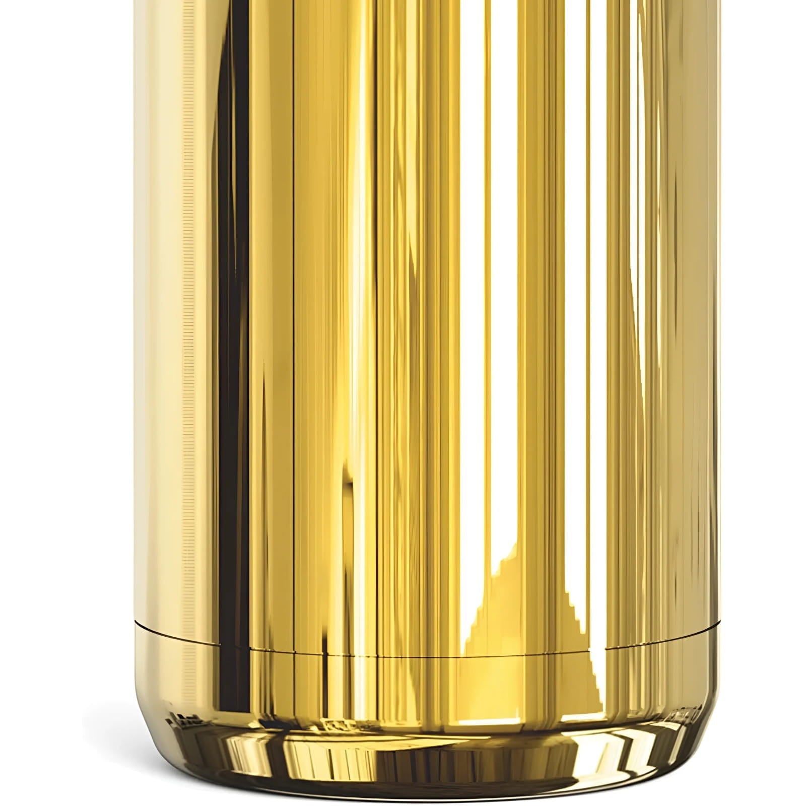 botella térmica quokka sleek gold 630ml acero inoxidable boca ancha