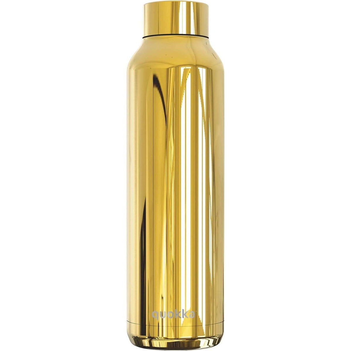 botella térmica quokka sleek gold 630ml acero inoxidable boca ancha