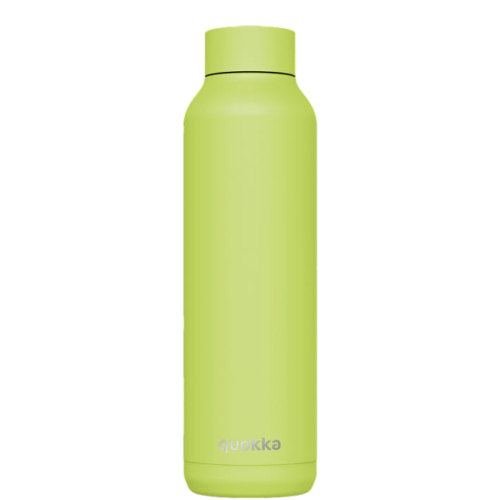 Botella térmica QUOKKA SOLID Apple Green 630ml acero inoxidable boca ancha