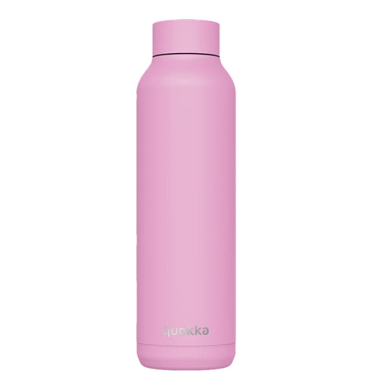 Botella térmica QUOKKA SOLID Blossom Pink 630ml acero inoxidable boca ancha