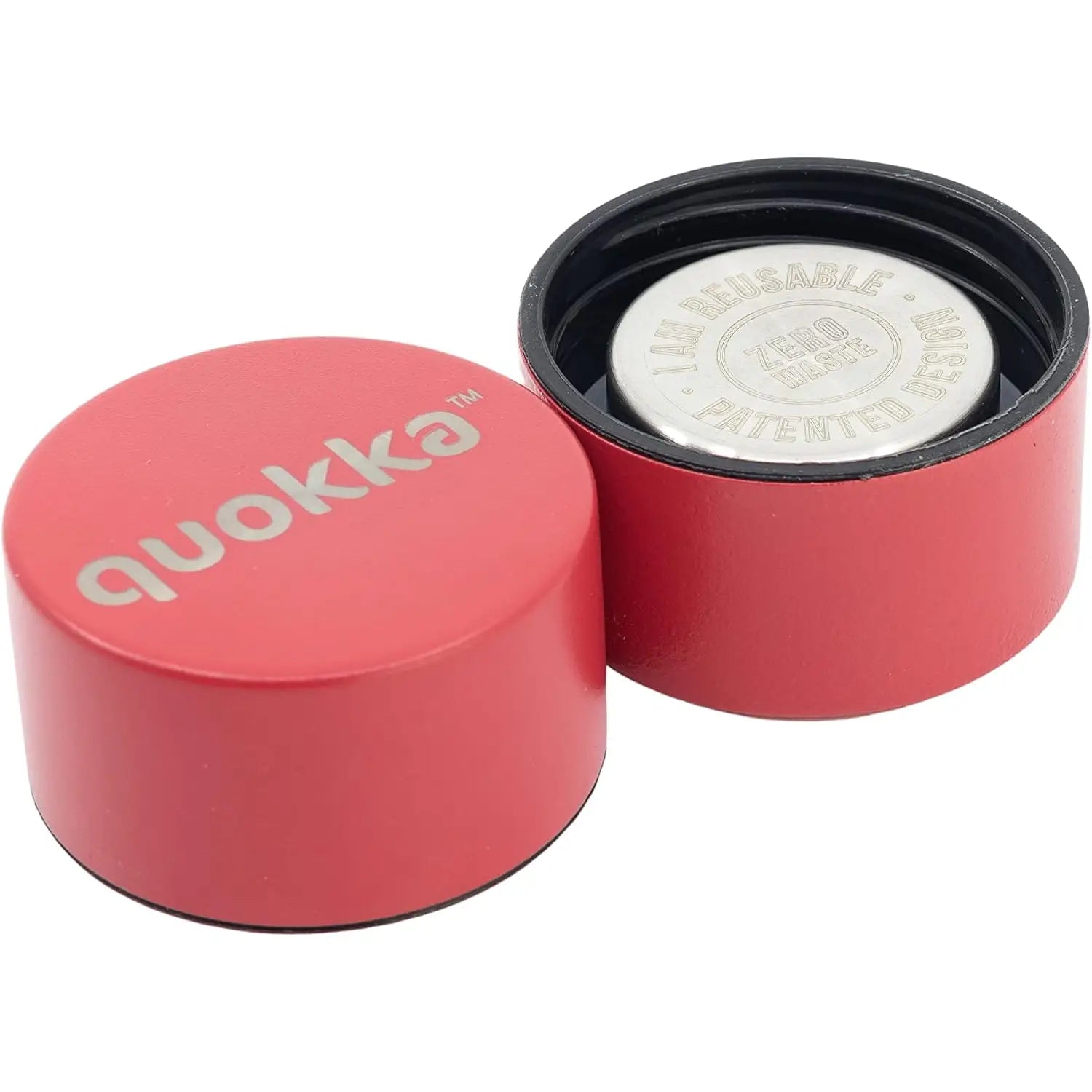 Botella térmica QUOKKA SOLID CHERRY COLGADOR STRAP 630ML