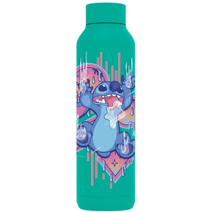 Botella térmica QUOKKA Solid ’Jade Green’ Stitch Disney 630ml