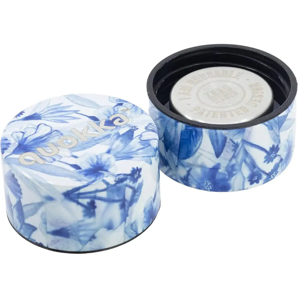 Botella térmica Quokka Solid Porcelain 630ml mantiene frío y calor para todo tipo de bebidas niños adultos acero