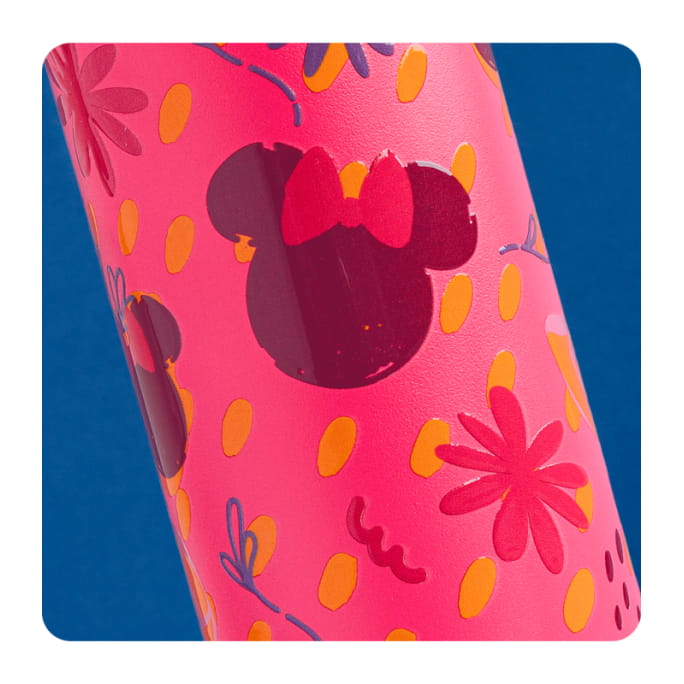 Botella térmica QUOKKA Solid ’Raspberry Pink’ Minnie Mouse Disney 630ml