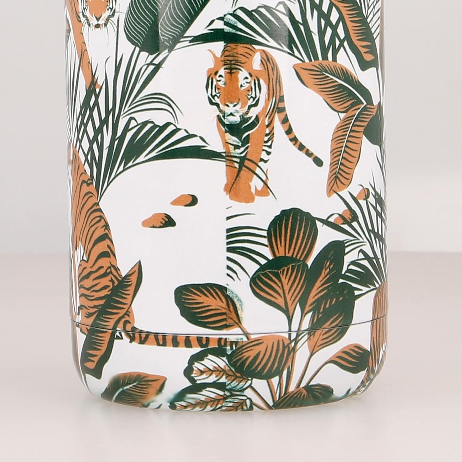 Botella térmica Quokka Solid Tigers 510ml mantiene frío y calor para todo tipo de bebidas niños adultos acero inoxidable