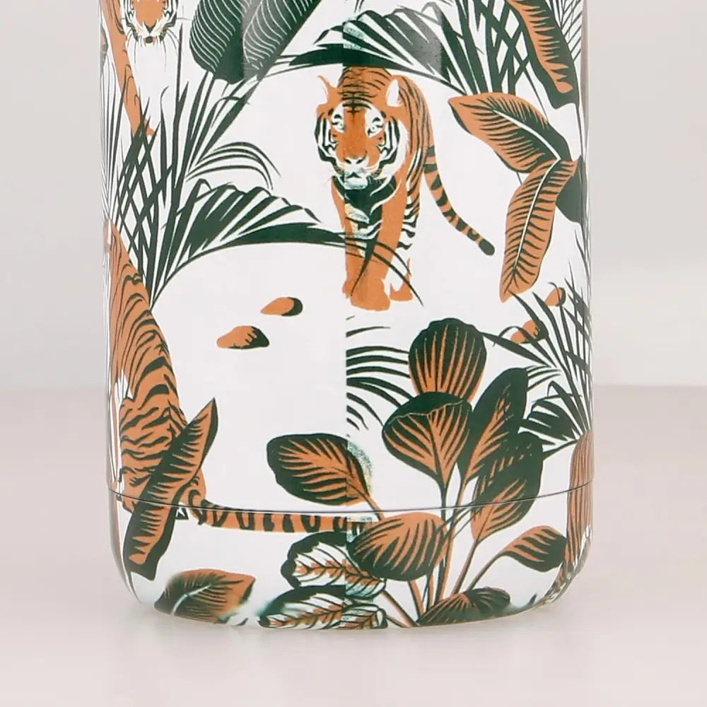 Botella térmica Quokka Solid Tigers 630ml mantiene frío y calor para todo tipo de bebidas niños adultos acero inoxidable
