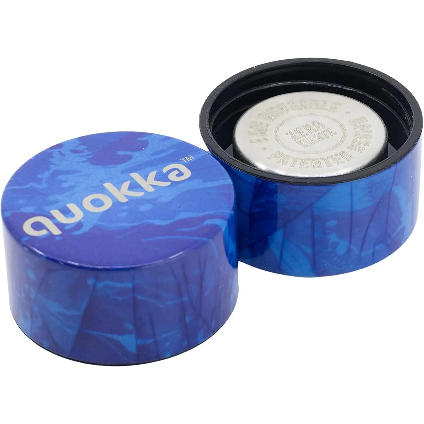 Botella térmica QUOKKA SOLID WAVES COLGADOR STRAP 630ML