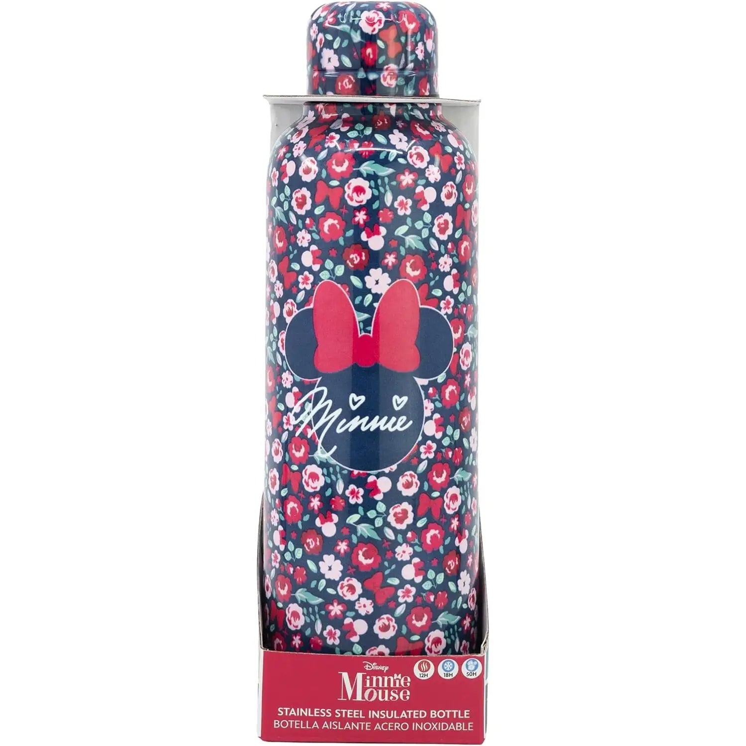 Botella termo acero inoxidable 515ml MINNIE MOUSE GARDENING