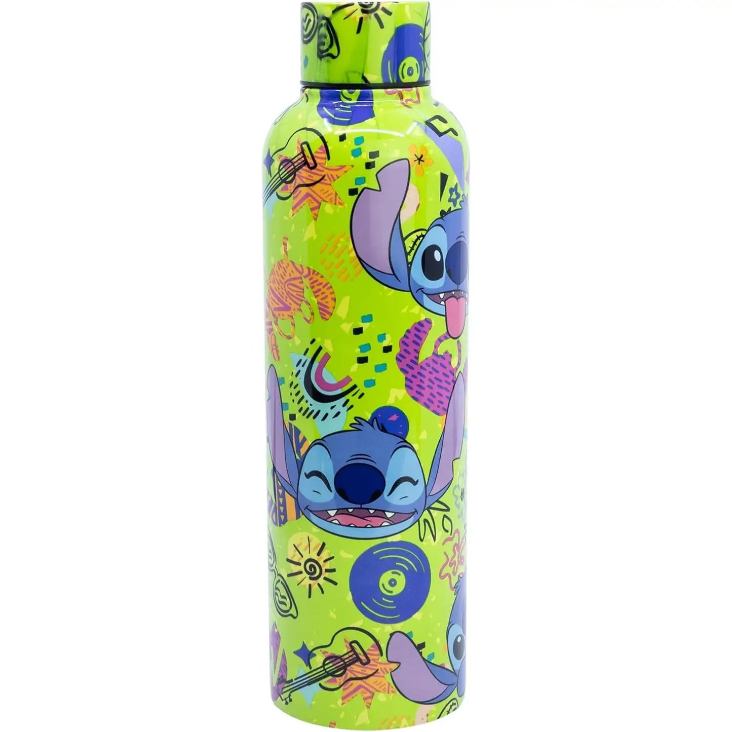Botella termo acero inoxidable 515ml STITCH GREEN PARTY