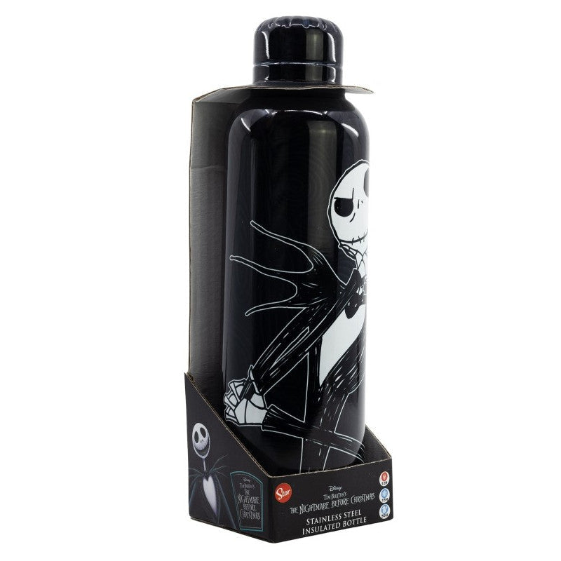 Botella termo acero inoxidable 515ml con tapa Pesadilla antes de navidad Jack Skellington