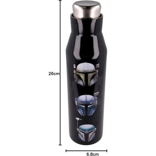 Botella termo acero inoxidable 580ml con tapa The Mandalorian Star Wars
