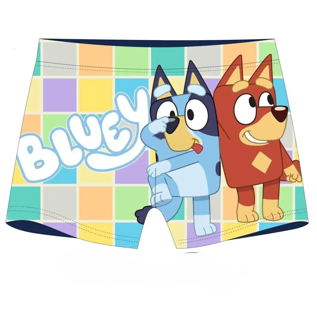 Bóxer baño bañador niño Bluey colores 92/98cm (2-3A) - Bañador