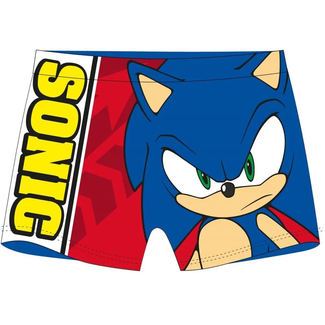 Bóxer baño bañador niño Sonic The Hedgehog - 128/134 (8-9 años) - Bañador