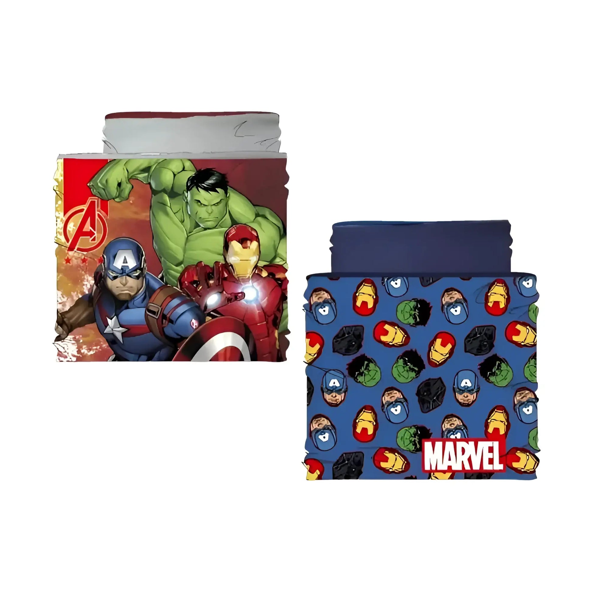 Braga de cuello infantil coralina AVENGERS Azul