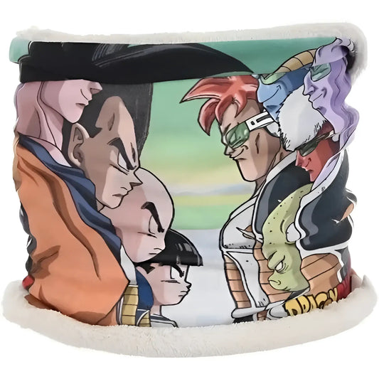 Braga de cuello infantil coralina Dragon Ball Blanca