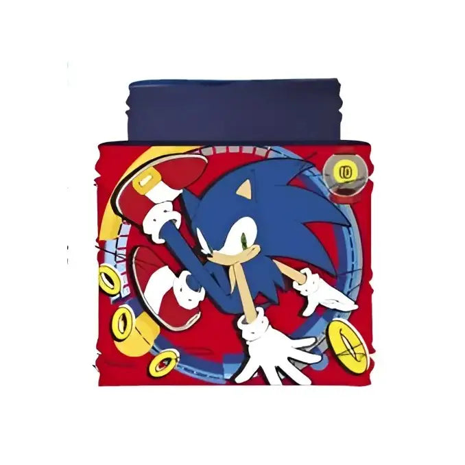 Braga de cuello infantil coralina SONIC erizo Azul