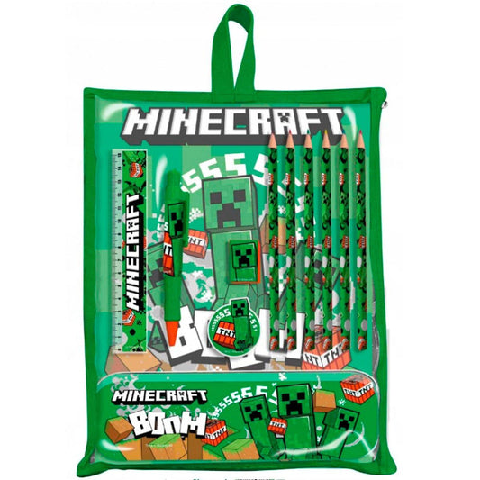 Bumper con papelería de Minecraft ’Boom’ - Estuche