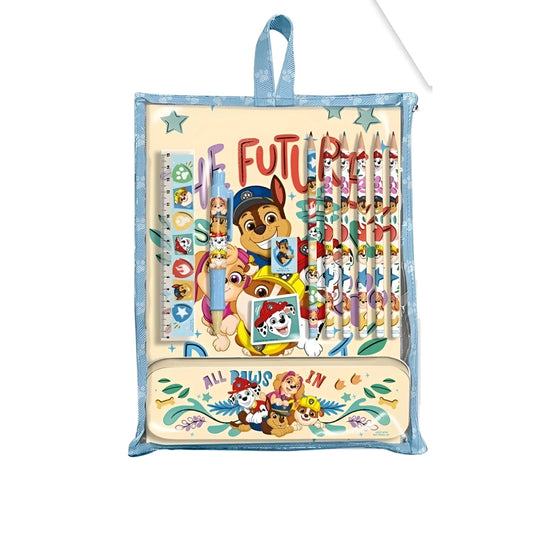 Bumper con papelería de PATRULLA CANINA - Material Escolar Infantil - Estuche