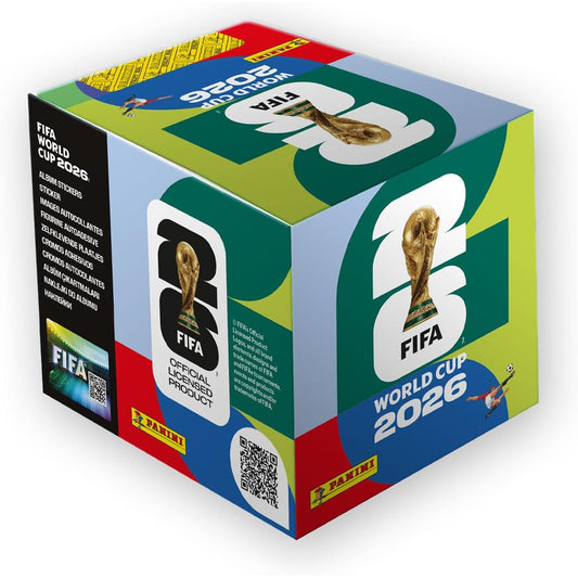 Caja de 50 sobres con 7 cromos cada uno FIFA World Cup 2026 Sticker