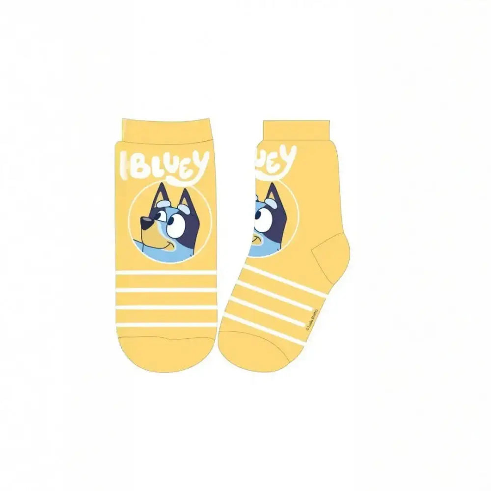 Calcetines niño niña infantil BLUEY amarillo 31/34 - calcetines