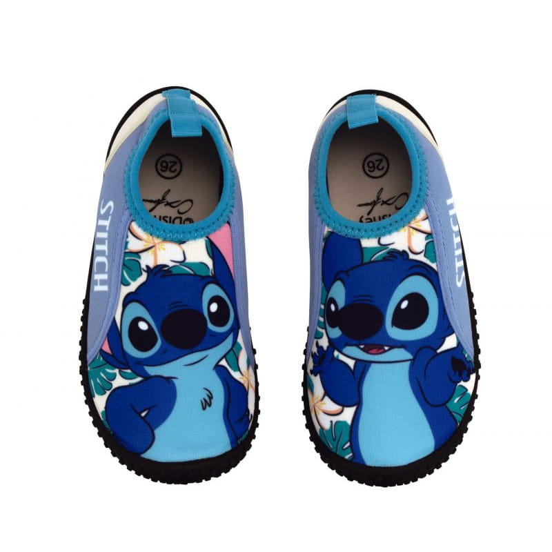 Calzado escarpines de Stitch Disney para el agua neopreno talla 28 - Chanclas