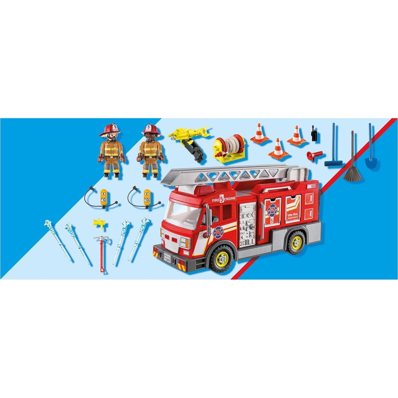 Camión de bomberos Playmobil City Action 71233 - Juguete