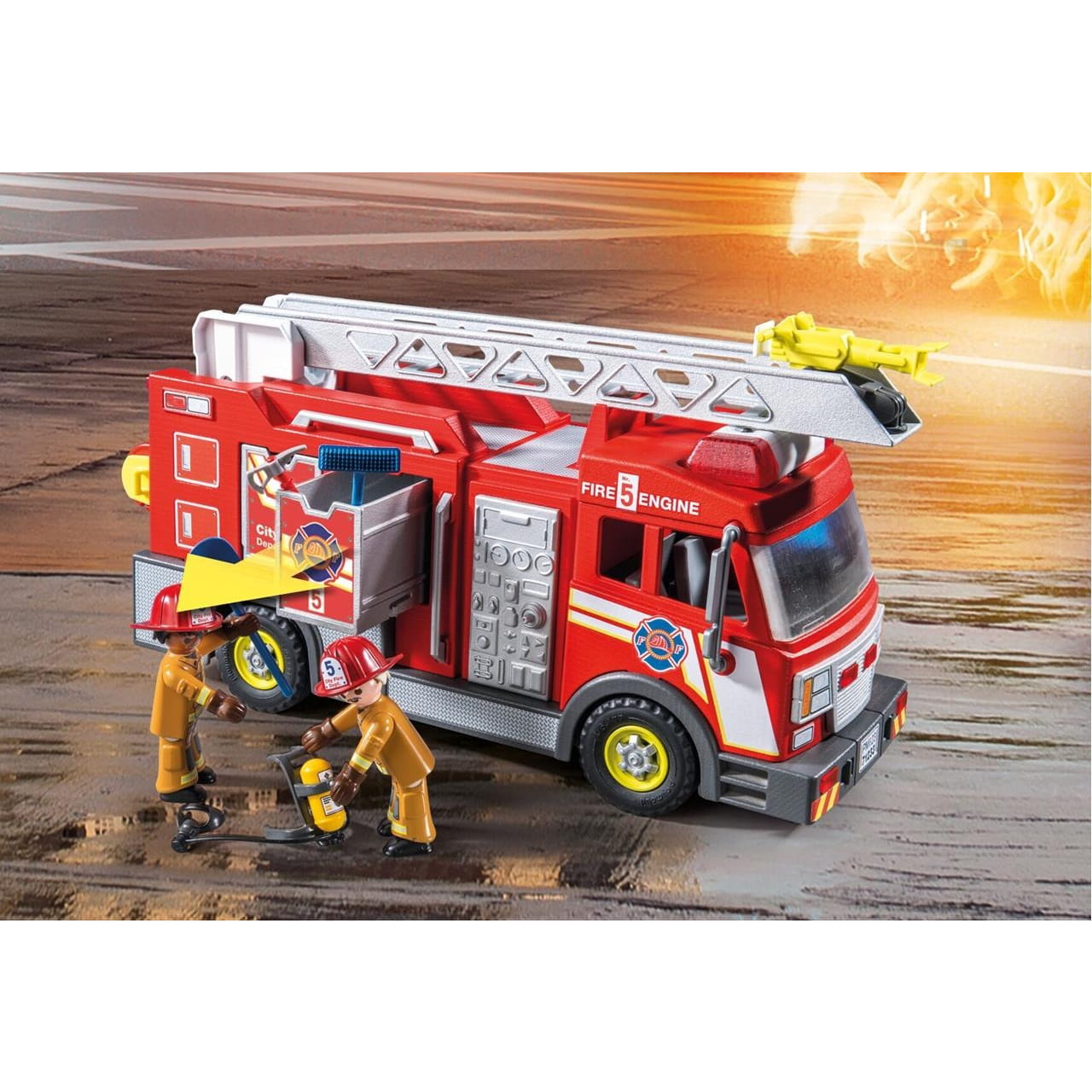 Camión de bomberos Playmobil City Action 71233 - Juguete