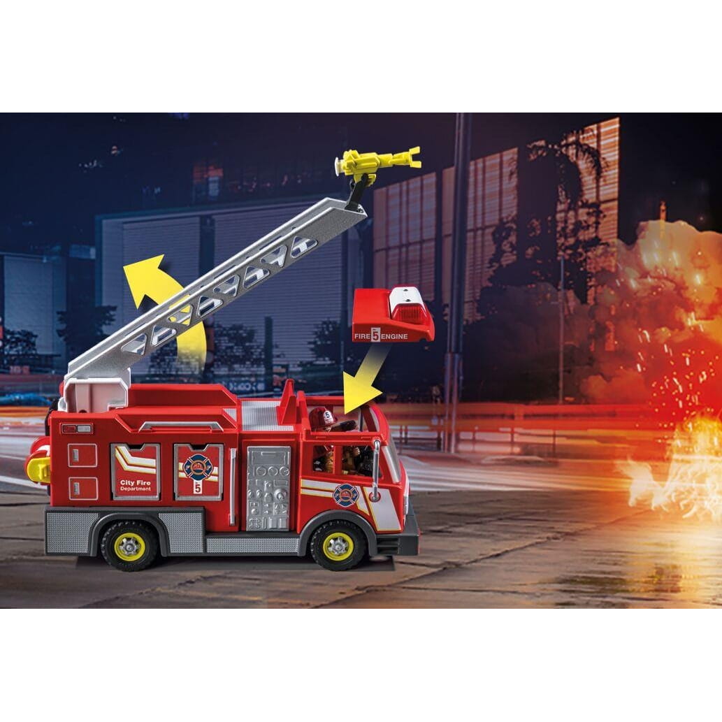 Camión de bomberos Playmobil City Action 71233 - Juguete