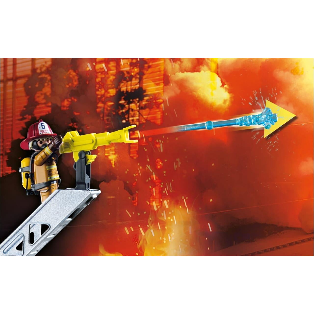 Camión de bomberos Playmobil City Action 71233 - Juguete