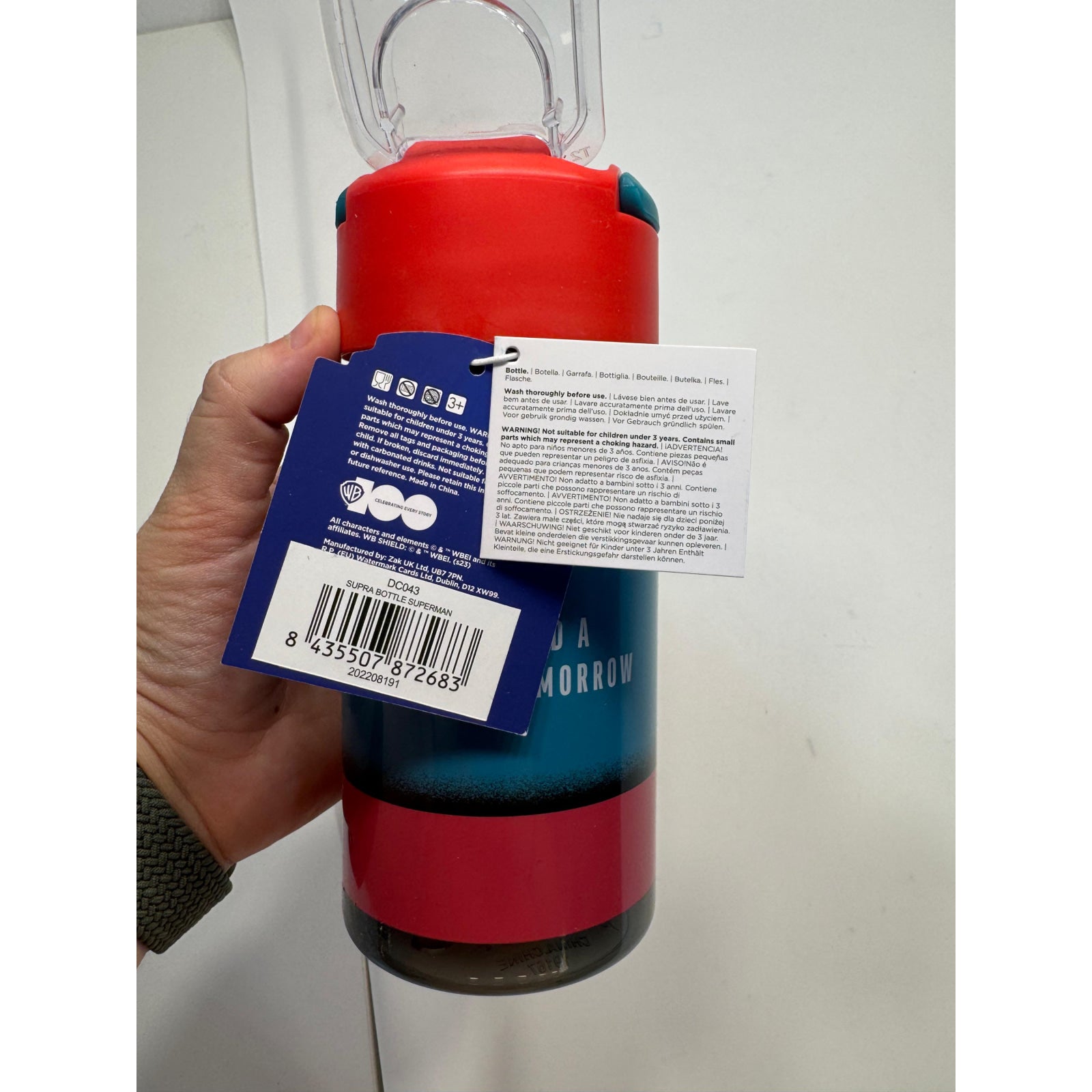 Cantimplora Albany SUPERMAN 500ml - Botella