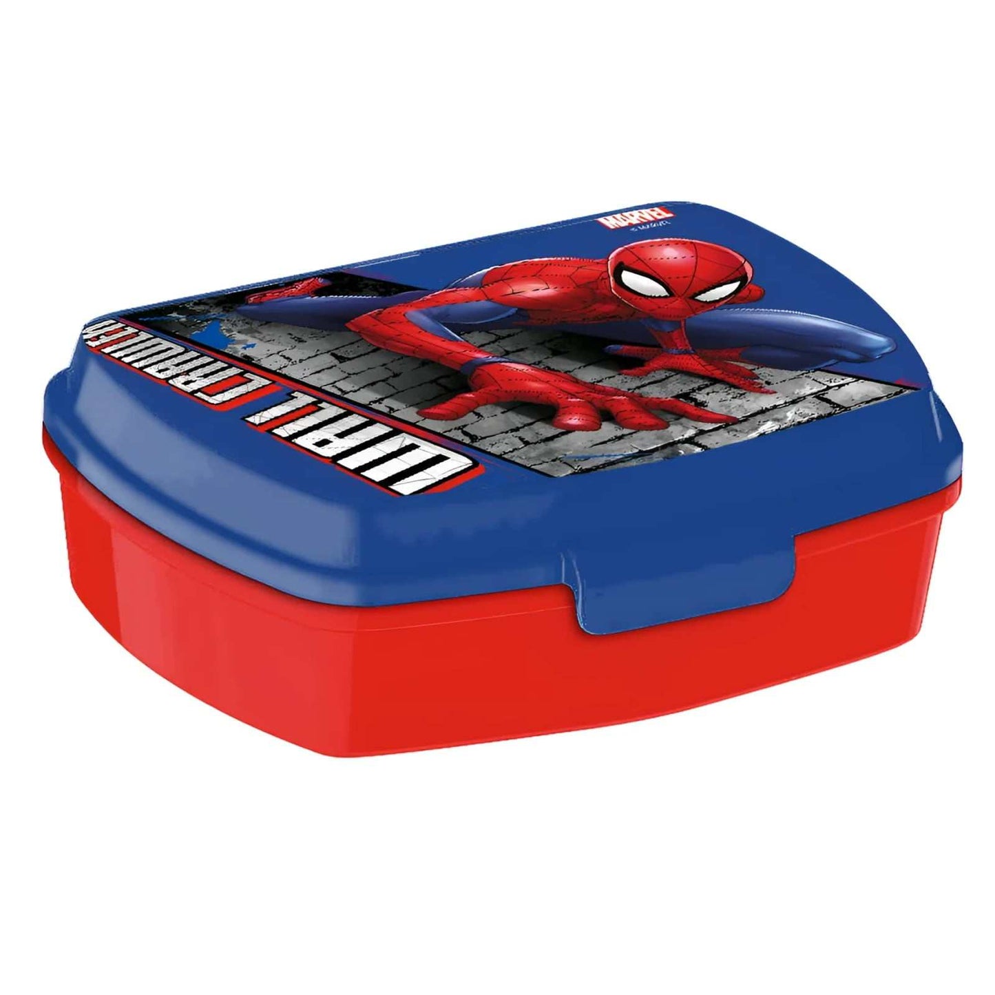Cantimplora de aluminio 500 ml Spiderman con sandwichera