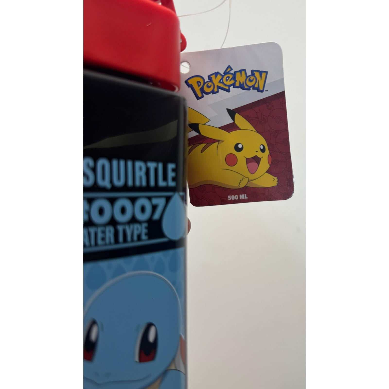 Cantimplora cuadrada Pokémon 500 ml con Pokémon iniciales