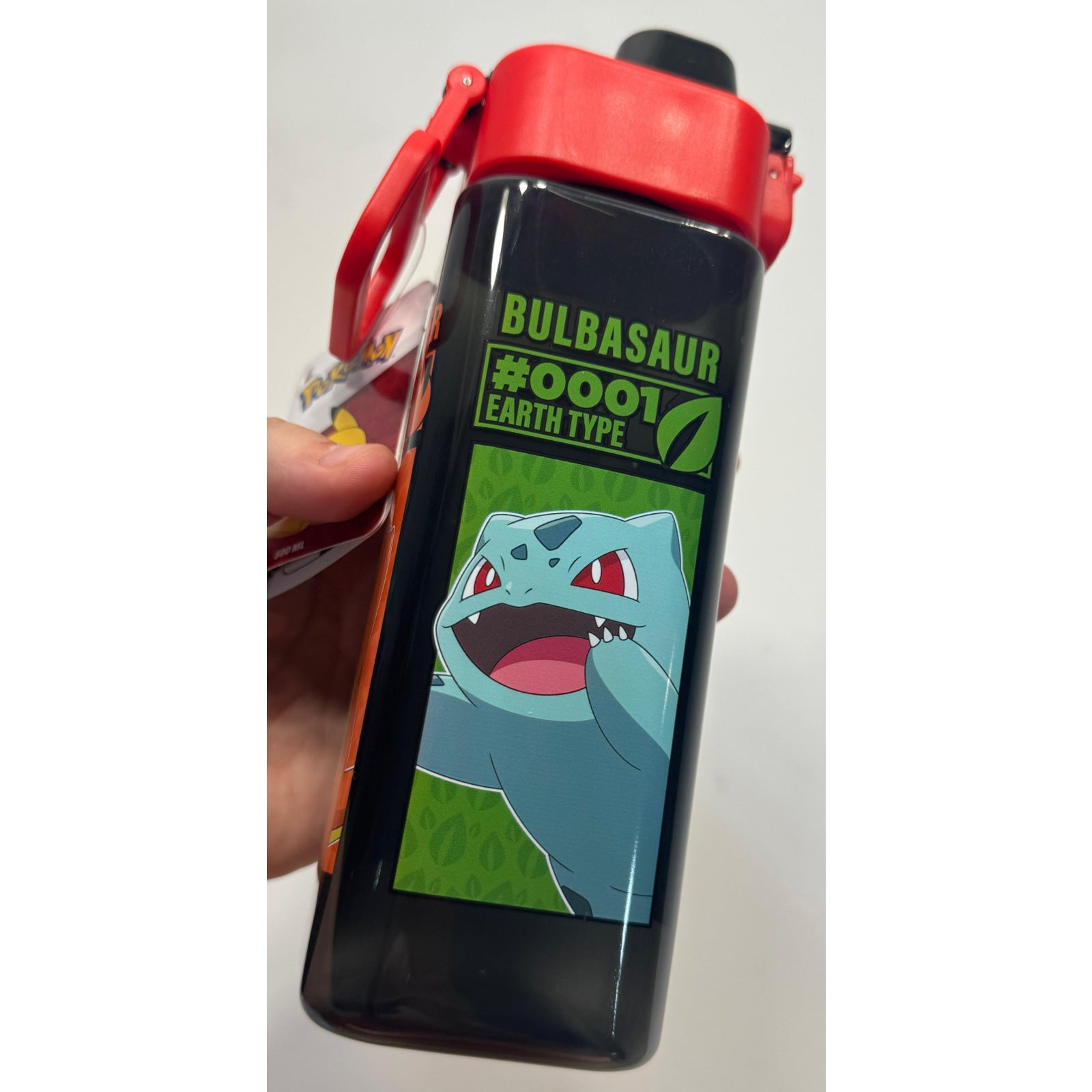 Cantimplora cuadrada Pokémon 500ml - Botella