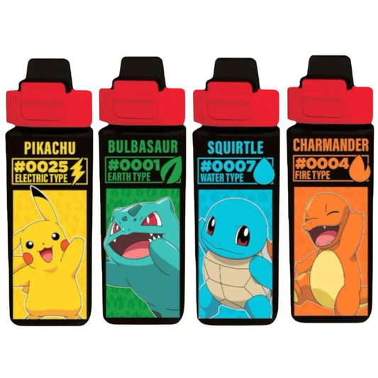 Cantimplora cuadrada Pokémon 500ml Botella