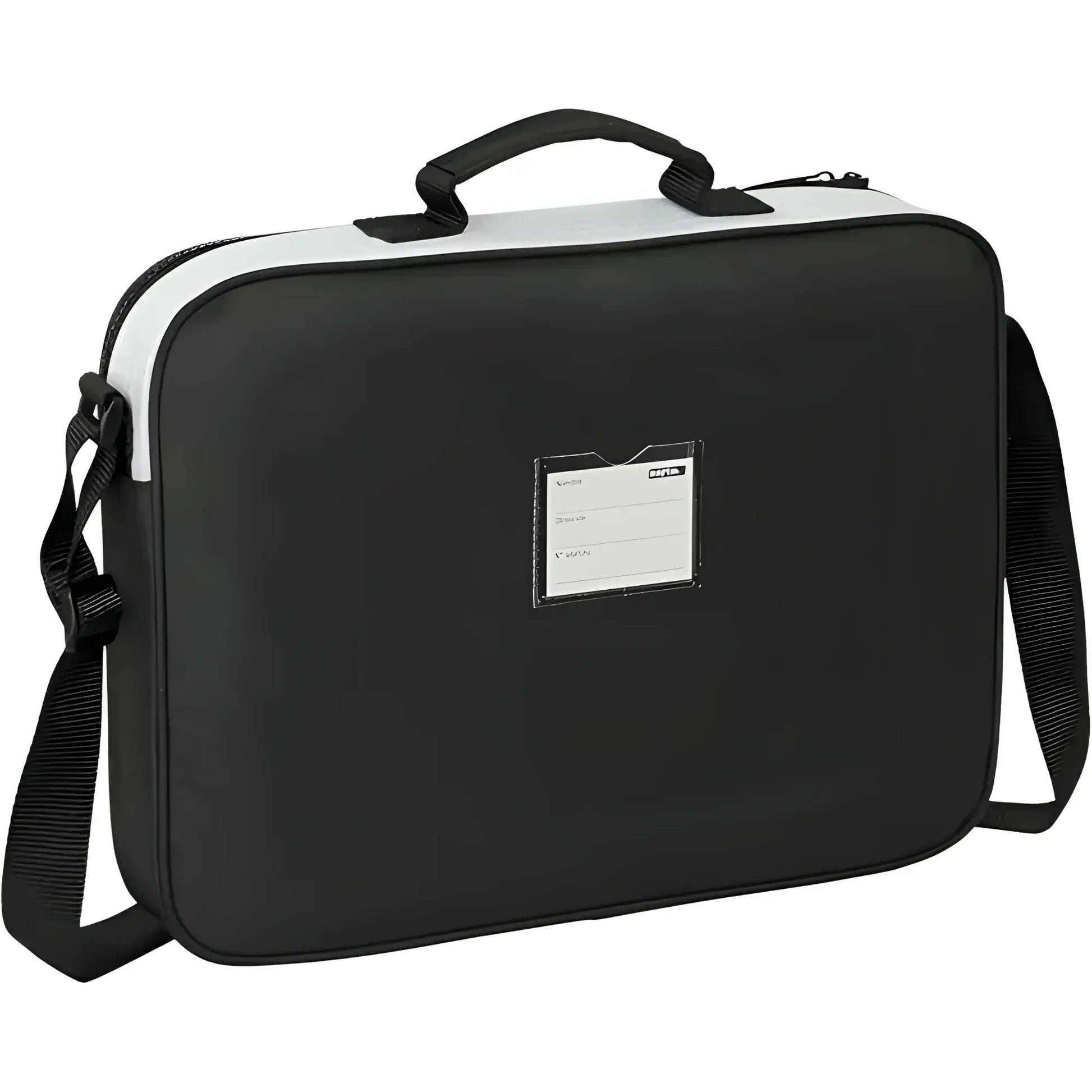 Cartera extraescolares maletín portatodo REAL MADRID 38x6x28CM - Maletín