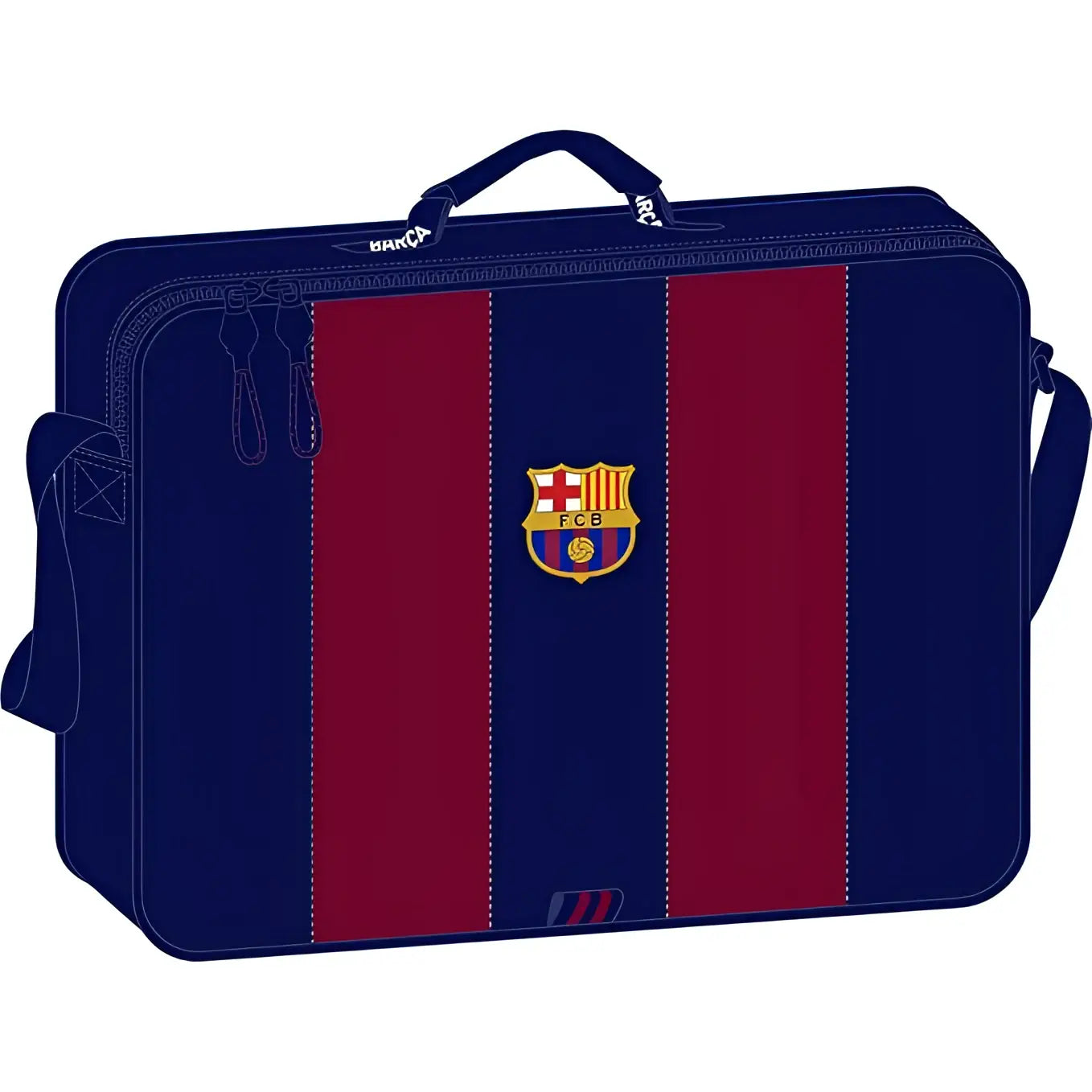 Cartera maletín de extraescolares FC BARCELONA - Funda portátil