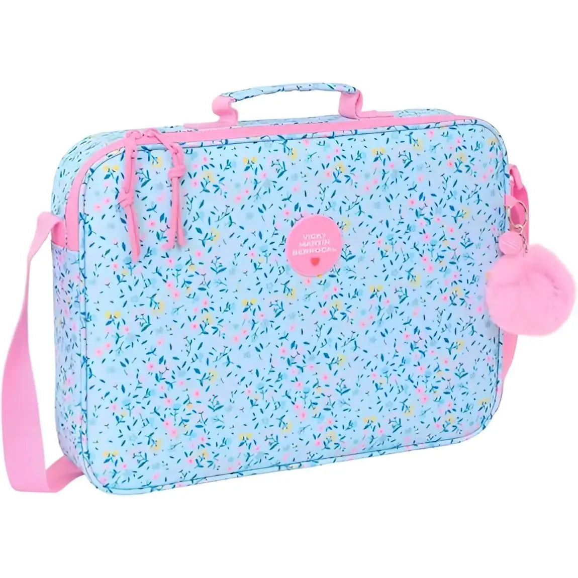 Cartera maletín extraescolares VICKY MARTÍN BERROCAL PARAÍSO 38x6x28 cm - Mochila