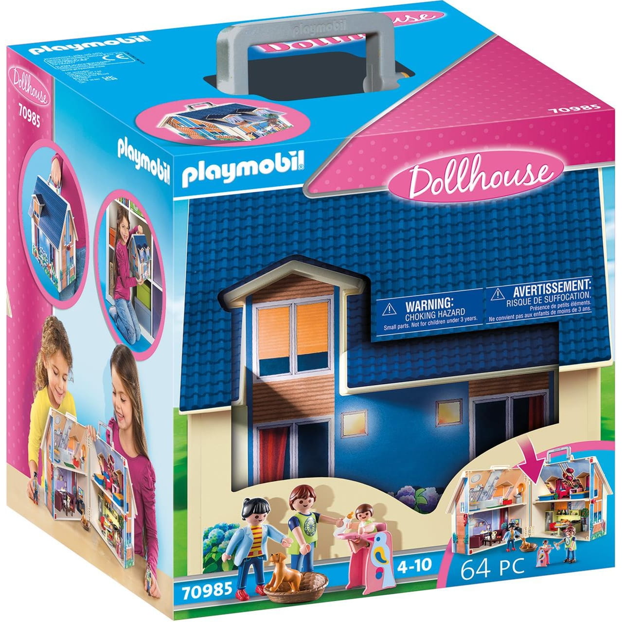 Casa de muñecas maletín Playmobil Dollhouse - Juguete