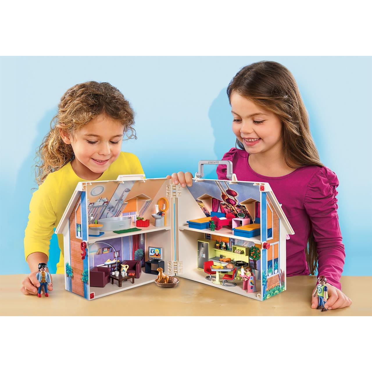 Casa de muñecas maletín Playmobil Dollhouse - Juguete
