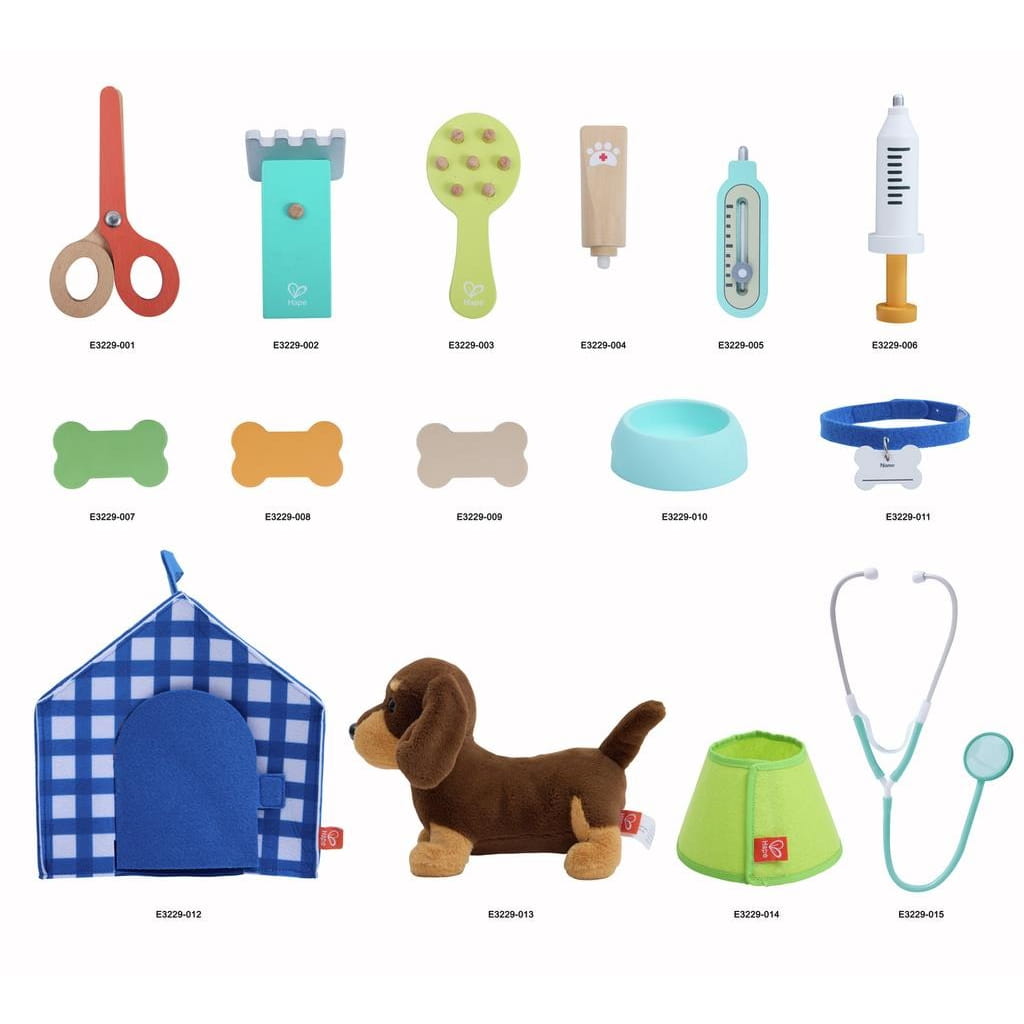 Casita clínica veterinaria mascota (Pet Care Vet) Playset de Hape - Juguete