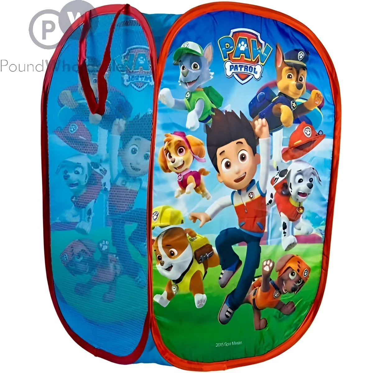 Cesta de Almacenaje Infantil Patrulla Canina - Ideal Juguetes - almacenaje